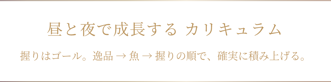 昼と夜で成長する カリキュラム